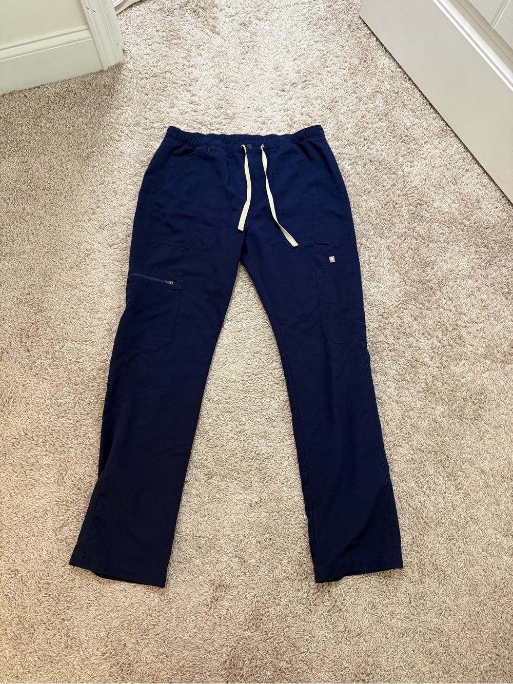 Men's Navy Figs Scrub Pants